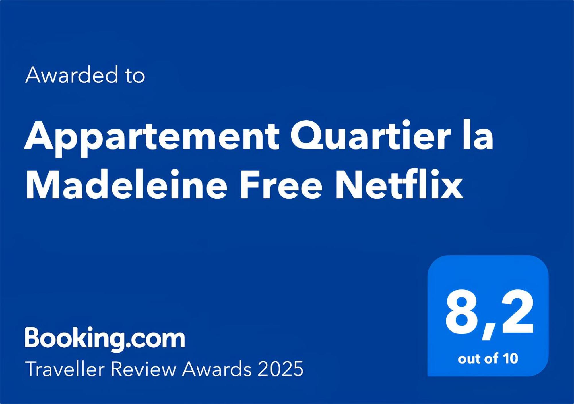 Appartement Quartier La Madeleine Free Netflix Paris Exterior foto